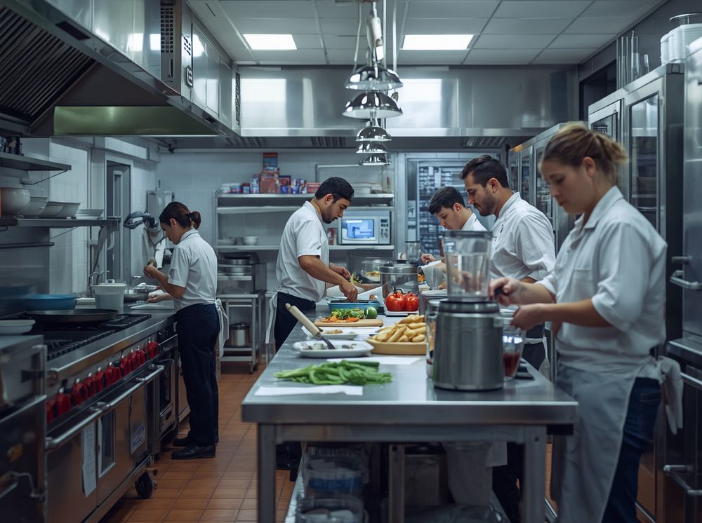 Producción de cocina